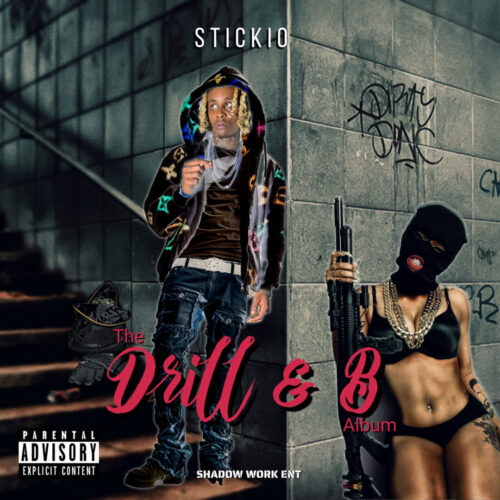 v2 STICKIO - THE DRILL & B ALBUM (FRONT LARGE)